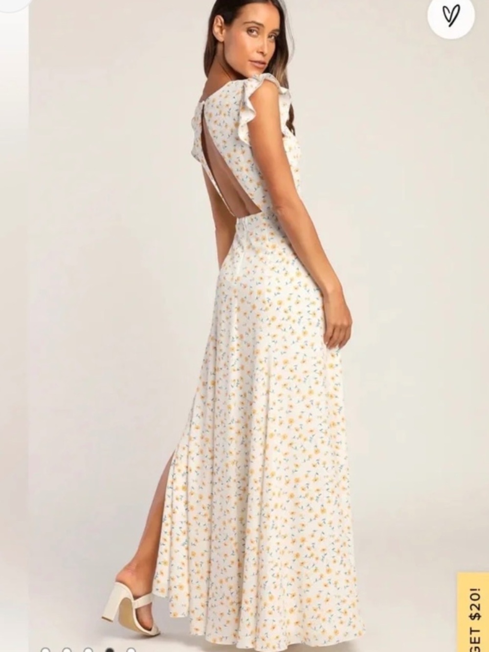 Lulus Fresh Picked Floral Maxi Dress